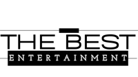 a black background with the word entertainment on it